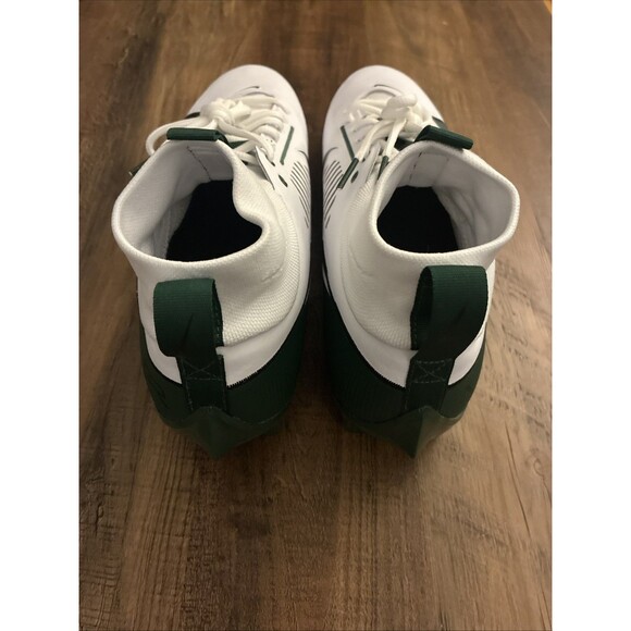 Nike Vapor Edge Pro 360 2 TB White Green Men Size 13 Football Cleats FQ4044-101